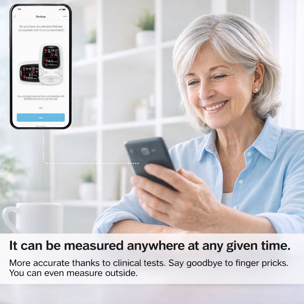 Newly Launched Non-Invasive Smart Glucose Meter 🔥made in the U.S.A🔥