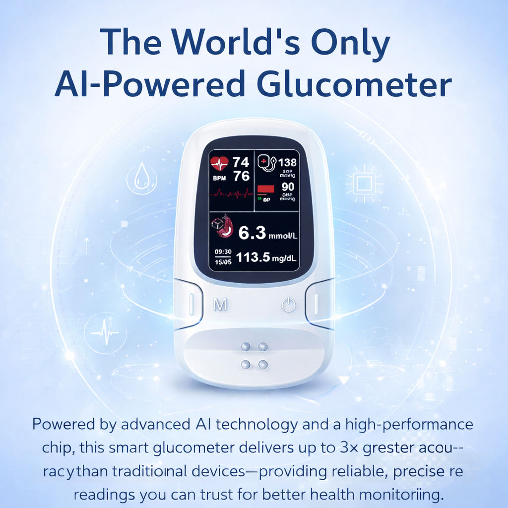Newly Launched Non-Invasive Smart Glucose Meter 🔥made in the U.S.A🔥
